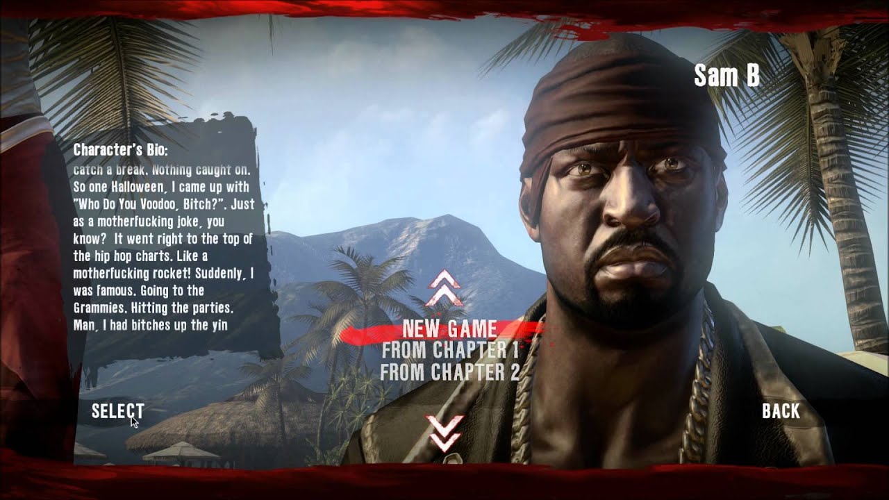 Dead Island Character Bios: Sam B HD - YouTube