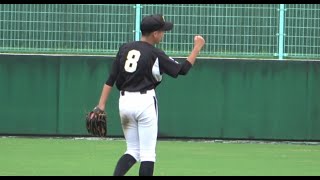 《中学硬式》【好守】  山内英太 中堅手（広島南ボーイズ）【マルチＨ】《ボーイズリーグ中四国秋季大会・広島県支部大会》