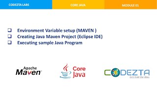 Java | Maven Installation | Eclipse IDE | HelloWorld Program