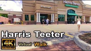 [4K] Harris Teeter Norfolk, Virginia - Virtual Walk Tour - Grocery Tour