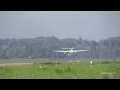 dash 8 q400 testflight steep climb at airport bern belp