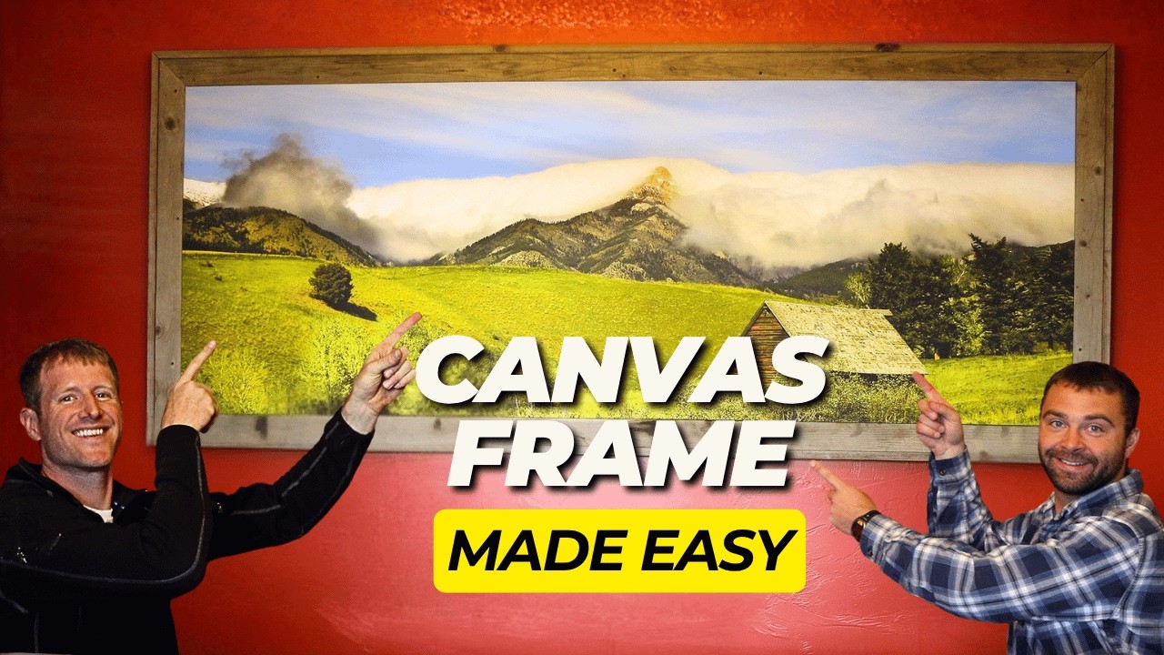 How To Frame A Canvas Board Painting Infoupdate Org
