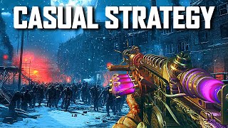 CALL OF DUTY THE GIANT ZOMBIES: CASUAL SOLO STRATEGY FOR ROUND 40+! FULL STEP-BY-STEP GAMEPLAY