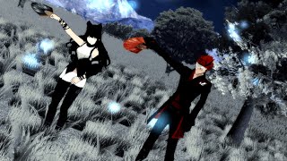 [MMD] RWBY- Tsugai Kogarashi (Blake and Adam)