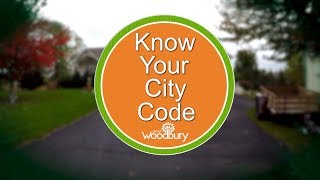 Woodbury Know Your City Code - Lawn & Yard Maintenance