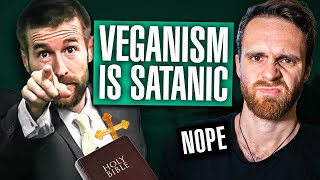 Christian Preacher Vs Veganism (Veganism Is SEITANIC)