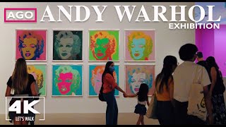 AGO Andy Warhol Exhibition2021 | Art Gallery of Ontario | 4K Toronto Museum Virtual Walk
