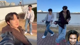 BTS Jimin and Jhope Doing 'On The Street' Dance Challenge