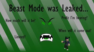 New Beastmode Coming To Roblox Labor Day Sale Leaks - labor day sale roblox