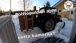 Polttopuiden ajoa ja pohdintaa mikä uudeksi kameraksi?