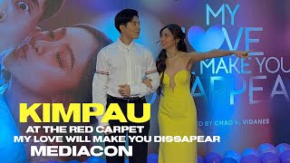 KIMPAU Red Carpet at MEDIACON of My Love Will Make You Dissapear