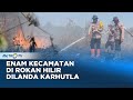 Cuaca Panas, 37 Hektare Lahan Gambut di Rokan Hilir Terbakar