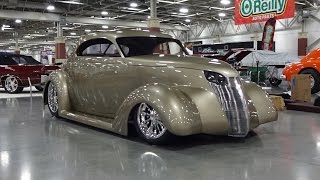 1937 Ford Coupe Phantom Custom Award Winner & Engine Sound on My Car Story with Lou Costabile