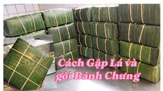Bánh Chưng /Chia Sẻ Cách Gói  bằng Lá Chuối, một cách đơn giản nhất, dễ nhất, nhanh nhất , đẹp nhất