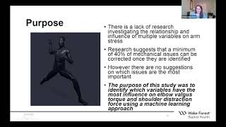 2021 SABR Analytics: RP18—Kristen Nicholson, “Predicting Pitching Arm Stress With Machine Learning”