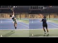 Singapore tennis: Johnny VS Michael epic set over 70 mins