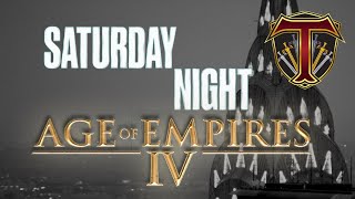Saturday Night AOE4 LIVE | LET'S PARTY - Age of Empires 4 Multiplayer Stream