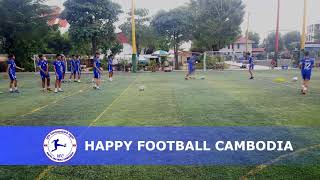 ⚽ball training ការហ្វឹកហាត់បាល់ រៀនទី៨