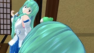 【東方ＭＭＤ】守矢一家の日暮し　その5「早苗がうらやましいな！」