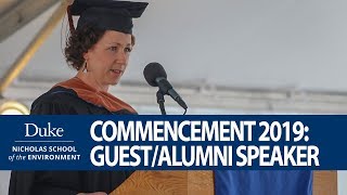 Nicholas School Commencement 2019: Guest/Alumni Speaker