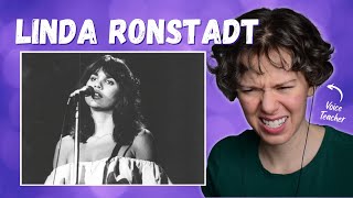 Voice Teacher Reacts to LINDA RONSTADT - Vocal Analysis/Fangirling