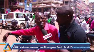 Ekibooziboozi: Kiki ekinaatereeza omulimu gwa Boda boda? Part A