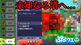 【ぷよクエ】 未知なる51Fへ...ガチ勢に見せかけた特に強くもなんともない人が挑んだ結果