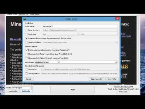How To Update Minecraft To The New Updates! (Alpha/Beta/1.11) How To Update Minecraft To The New Updates! (Alpha/Beta/1.11)