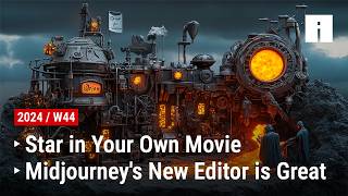 Star in Your Own Movie using AI // MIdjourney's New Editor is Great  // WednesdAI Week 44