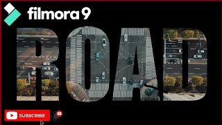 how to place video in text filmora 9 | how to make text shape video effect