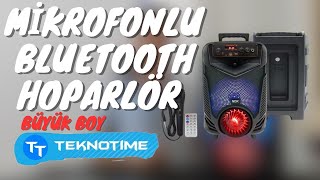 Mikrofonlu Büyük Boy Bluetooth Hoparlör İncelemesi