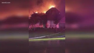 Lightning blamed for house fire in Alamo Ranch