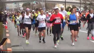 東京マラソン ２０２３　７ｋｍ地点　先頭通過から通過時刻１０時１０分まで その２