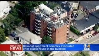 Belmont Building Evacuated After Cracks Discovered On Upper Floors