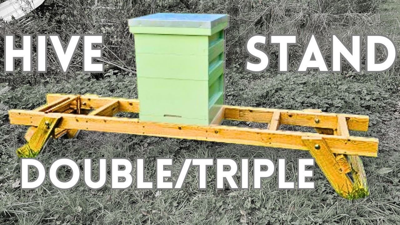 Double Triple Hive Stand Easy To Make Part 5 Build A National