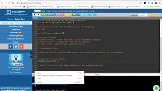 Python 1 - Module 2 Lesson 1 Practice and Explore - Part 2 of 3