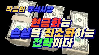 누구나 공감하는 알기쉬운 주식 실전매매 일지 44 (현재의 주식시장 현금화는 손실을 최소화하는 전략이다)