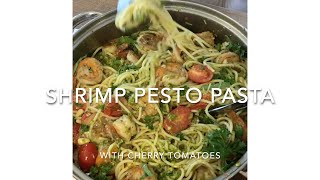 백경희 MinT Kitchen 2 I Costco Kirkland Pesto Sauce Shrimp Pesto Pasta with Cherry Tomatoes