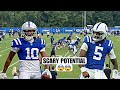 Anthony Richardson & Adonai Mitchell LIGHTS UP Indianapolis Colts Defense Training Camp HIGHLIGHTS