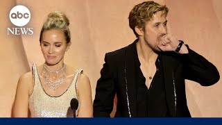 Oscars 2024: Ryan Gosling and Emily Blunt exchange playful barbs at the Academy