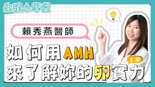 【生殖小學堂】賴秀燕醫師_如何用AMH來了解妳的卵實力(上)