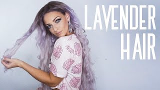 DIY Lavender Hair Color!