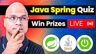 Java Spring Tech Quiz | Win prizes | Sunday 6 PM IST