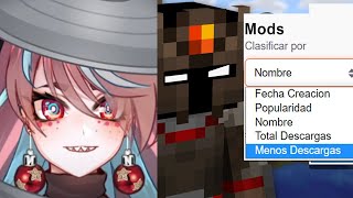 Emikukis REACCIONA Los MODS MENOS DESCARGADOS de MINECRAFT