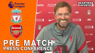 Jurgen Klopp - Liverpool v Arsenal - Pre-Match Press Conference