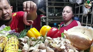 Vlog 0439. ខ្យងត្នោត ខ្យងប៉ារ៉ា ដៃមឹកយក្ស។ ថ្ងៃនេះហូបអាហារសមុទ្រ។