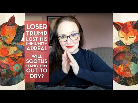 The loser Trump lost his immunity appeal. Will SCOTUS let it dry? & More