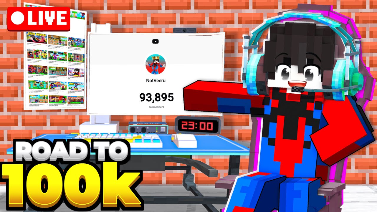 Streaming Until 100k Youtube