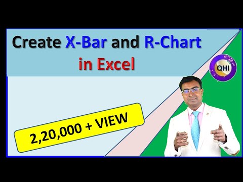 Create Control Charts (X-Bar & R Chart) in Excel Create Control Charts (X-Bar & R Chart) in Excel