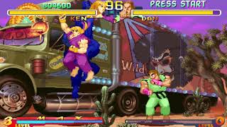 Street Fighter Zero2 首發 kEN GAME PLAY POWER MAX 2K60FPS HDR